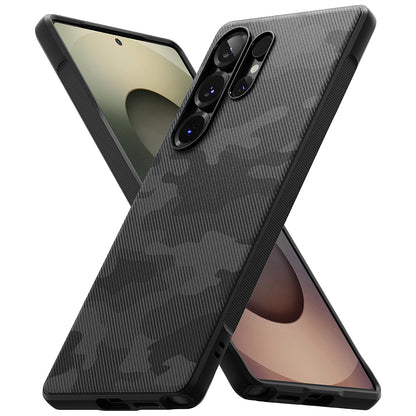 Custodia per Samsung Galaxy S25 Ultra S938, Ringke, Onyx Design, Camuffamento