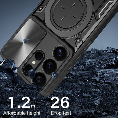 Custodia per Samsung Galaxy S25 Ultra S938, Techsuit, CamGuard Pro, Nera