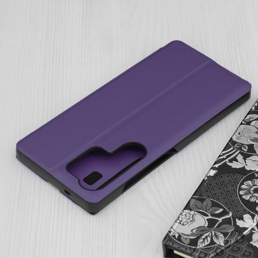 Custodia per Samsung Galaxy S25 Ultra S938, Techsuit, eFold, Viola