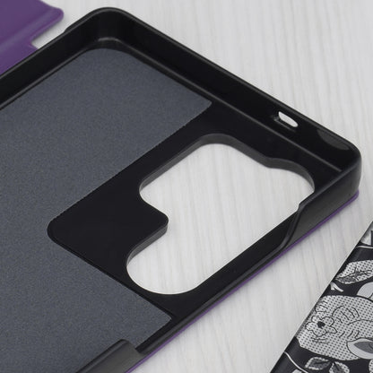 Custodia per Samsung Galaxy S25 Ultra S938, Techsuit, eFold, Viola
