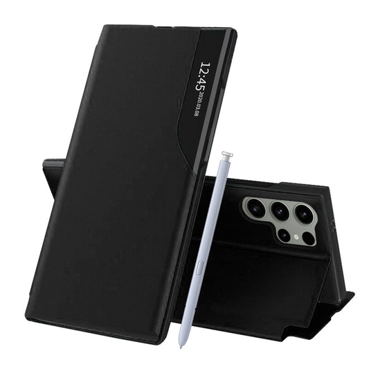 Custodia per Samsung Galaxy S25 Ultra S938, Techsuit, eFold, Nera