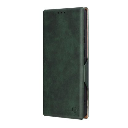 Custodia per Samsung Galaxy S25 Ultra S938, Techsuit, Safe Wallet Plus, Verde