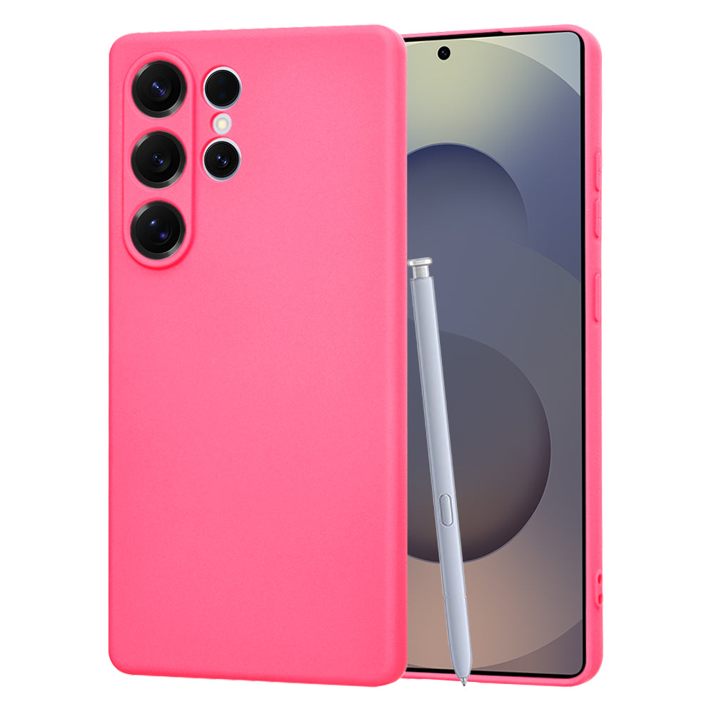 Case for Samsung Galaxy S25 Ultra S938, Techsuit, SoftFlex, Dark Pink