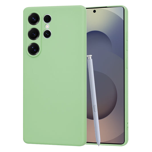 Custodia per Samsung Galaxy S25 Ultra S938, Techsuit, SoftFlex, Verde Chiaro