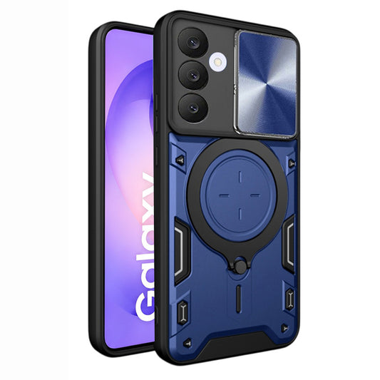 Custodia per Samsung Galaxy S26 FE / S25 FE, Techsuit, CamGuard Pro, Blu