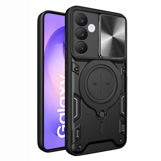 Custodia per Samsung Galaxy S26 FE / S25 FE, Techsuit, CamGuard Pro, Nera
