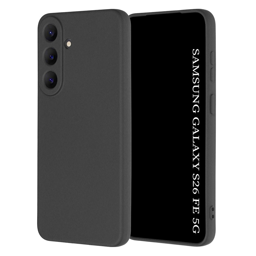 Custodia per Samsung Galaxy S26 FE / S25 FE, Techsuit, SoftFlex, Nera