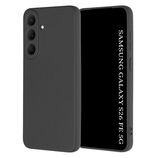 Custodia per Samsung Galaxy S26 FE / S25 FE, Techsuit, SoftFlex, Nera