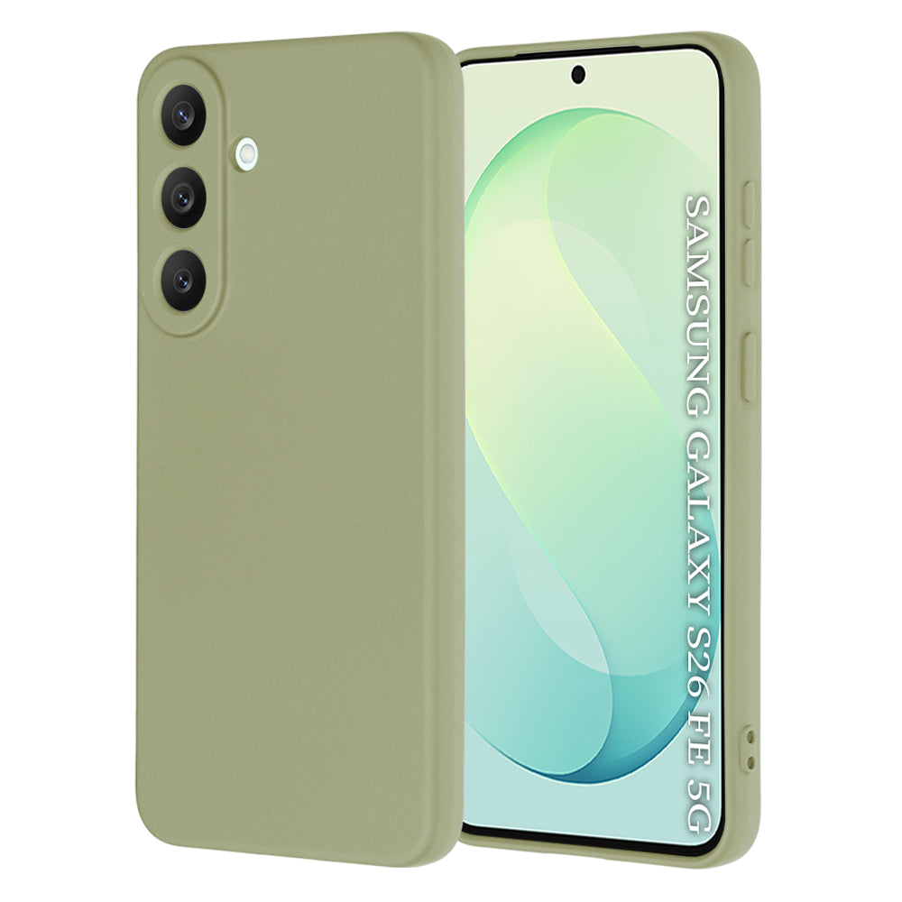 Custodia per Samsung Galaxy S26 FE S741 / S25 FE, Techsuit, SoftFlex, Matcha