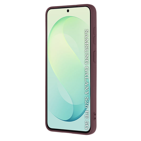 Custodia per Samsung Galaxy S26 FE S741 / S25 FE, Techsuit, SoftFlex, color bordeaux