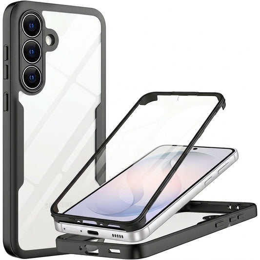 Custodia per Samsung Galaxy S26 FE S741, Techsuit, ColorVerse 360, Nera