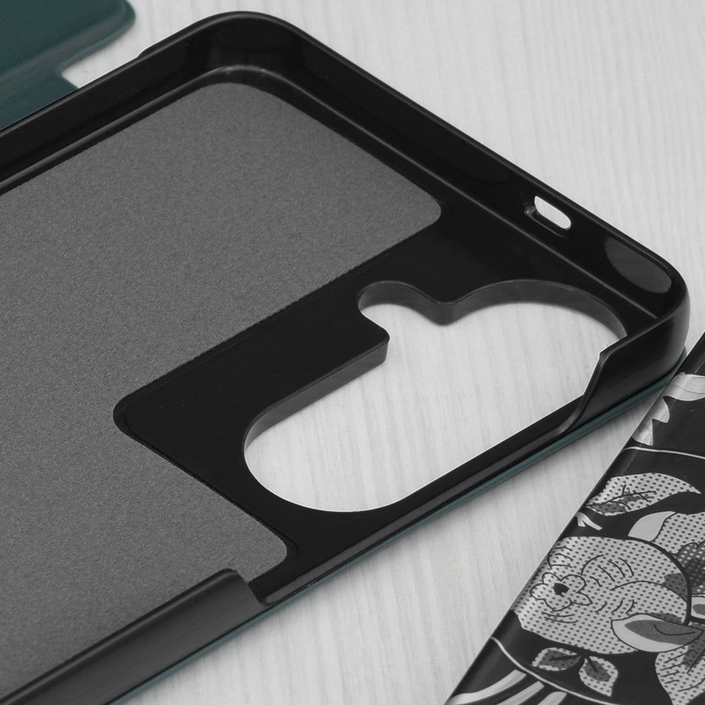 Custodia per Samsung Galaxy S26 FE S741, Techsuit, eFold, verde scuro