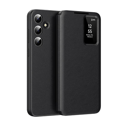 Custodia per Samsung Galaxy S26 FE, Techsuit, SmartView, Nera