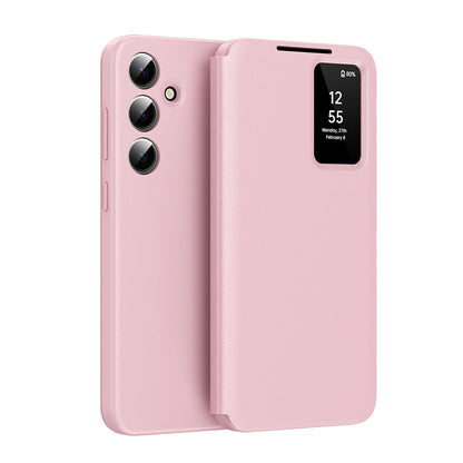 Custodia per Samsung Galaxy S26 FE, Techsuit, SmartView, Rosa