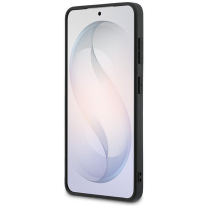 Custodia per Samsung Galaxy S26 S942, Guess, Fixed Glitter Big 4G Metal Frame, Nera