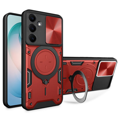 Custodia per Samsung Galaxy S26 Plus, Techsuit, CamGuard Pro, Rossa