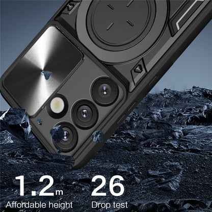 Custodia per Samsung Galaxy S26 Plus, Techsuit, CamGuard Pro, Rossa