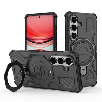 Custodia per Samsung Galaxy S26 Plus, Techsuit, Carbon Shield Pro, Nera