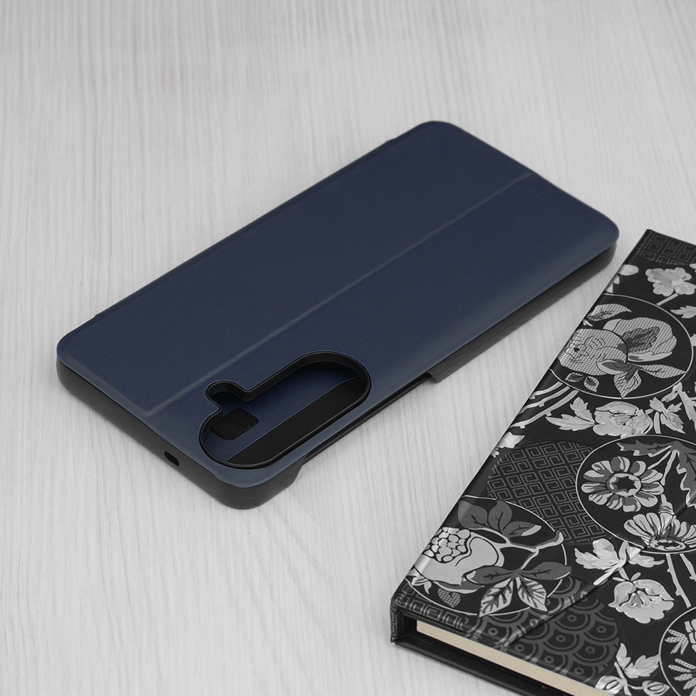 Custodia per Samsung Galaxy S26 Plus S947, Techsuit, eFold, Blu Scuro