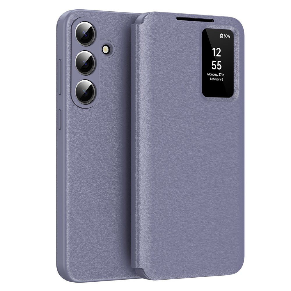 Custodia per Samsung Galaxy S26 Plus S947, Techsuit, SmartView, Viola