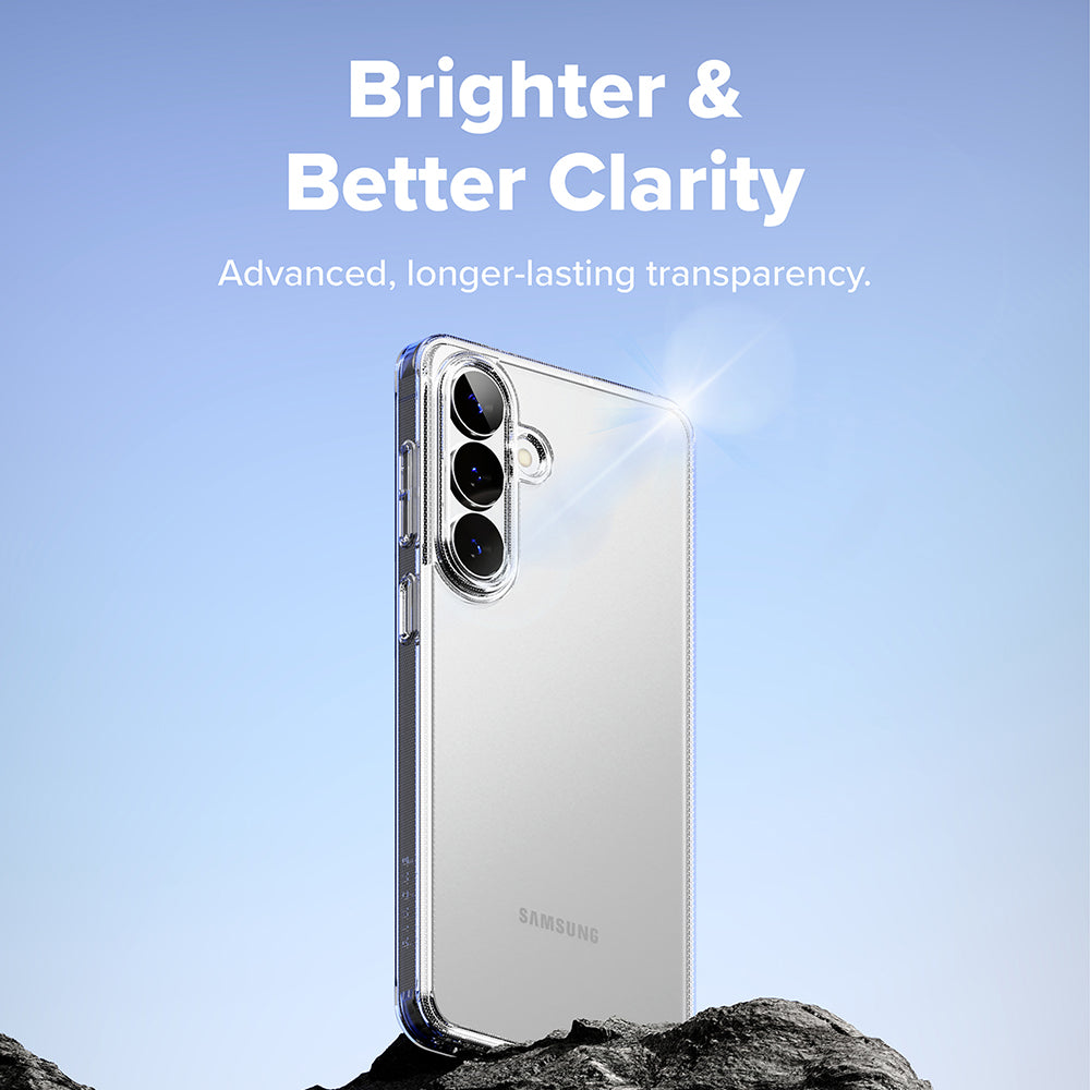 Custodia per Samsung Galaxy S26, Ringke, Fusion, Trasparente