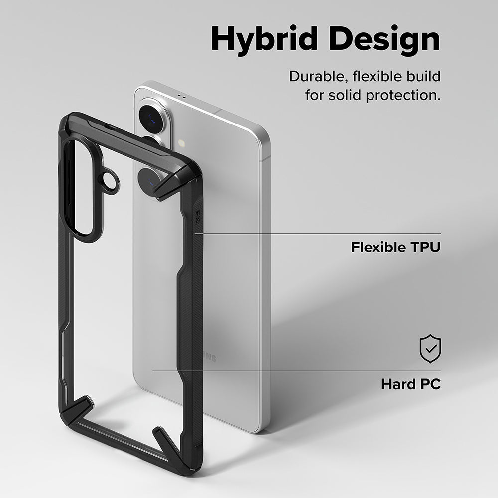 Custodia per Samsung Galaxy S26, Ringke, Fusion X, Nera