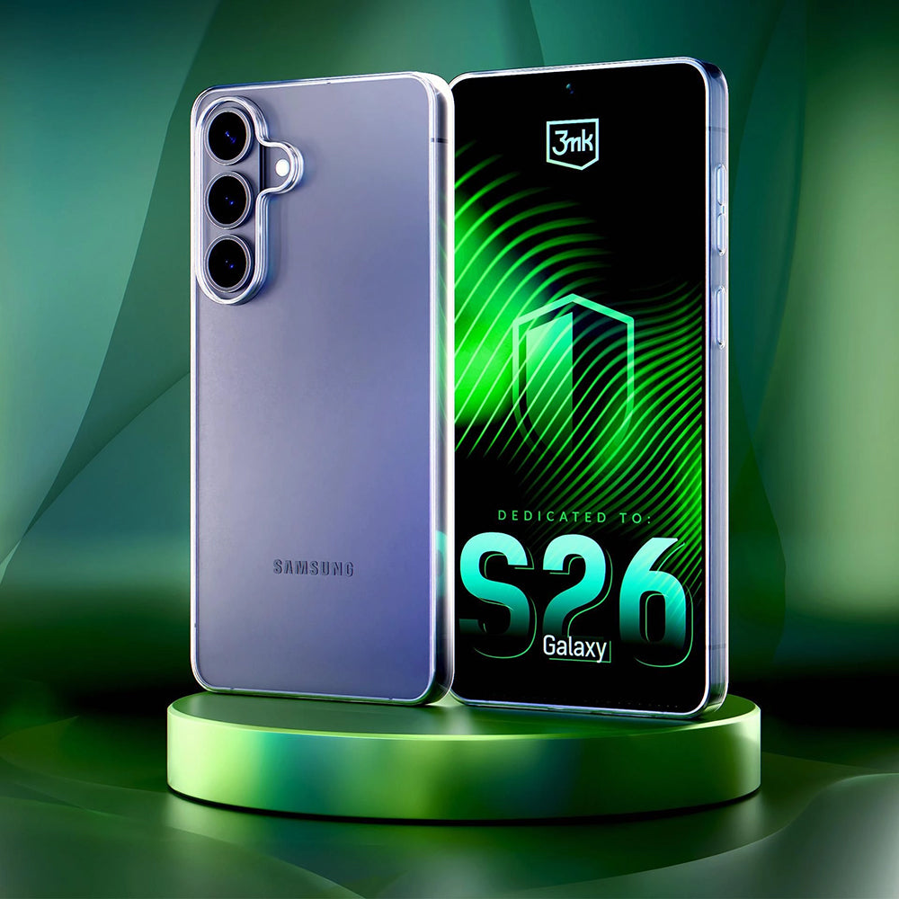 Custodia per Samsung Galaxy S26 S942, 3MK, Trasparente, Trasparente