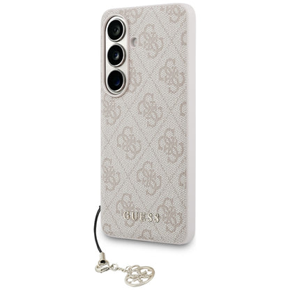 Custodia per Samsung Galaxy S26 S942, Guess, 4G Classic Logo Charm, Rosa