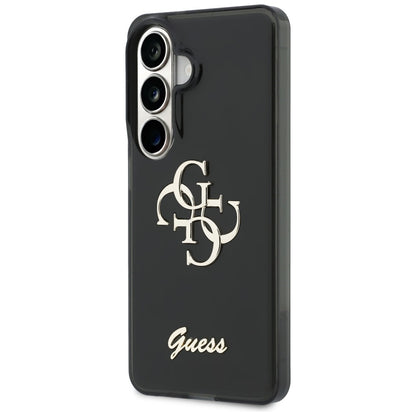 Custodia per Samsung Galaxy S26 S942, Guess, IML Big Metal 4G Script, Nera