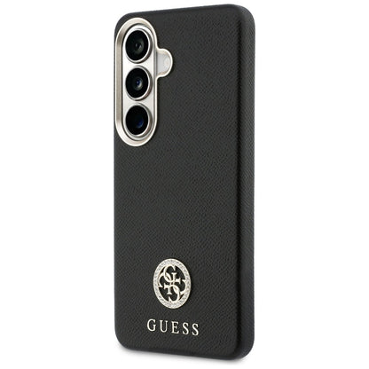 Custodia per Samsung Galaxy S26 S942, Guess, Rhinestone Round Logo, Nera