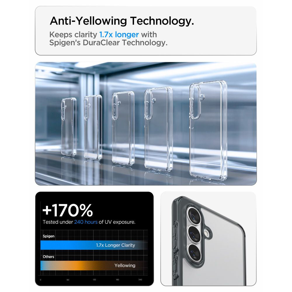 Custodia per Samsung Galaxy S26 S942, Spigen, Ultra Hybrid, Fumurie ACS10733