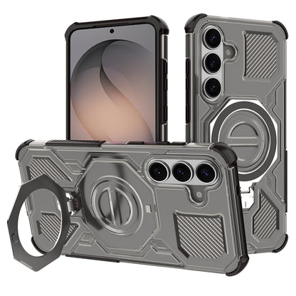 Custodia per Samsung Galaxy S26 S942, Techsuit, Carbon Shield Pro, Fumé