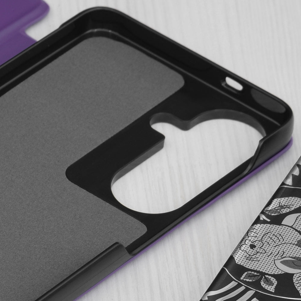 Custodia per Samsung Galaxy S26, Techsuit, eFold, Viola