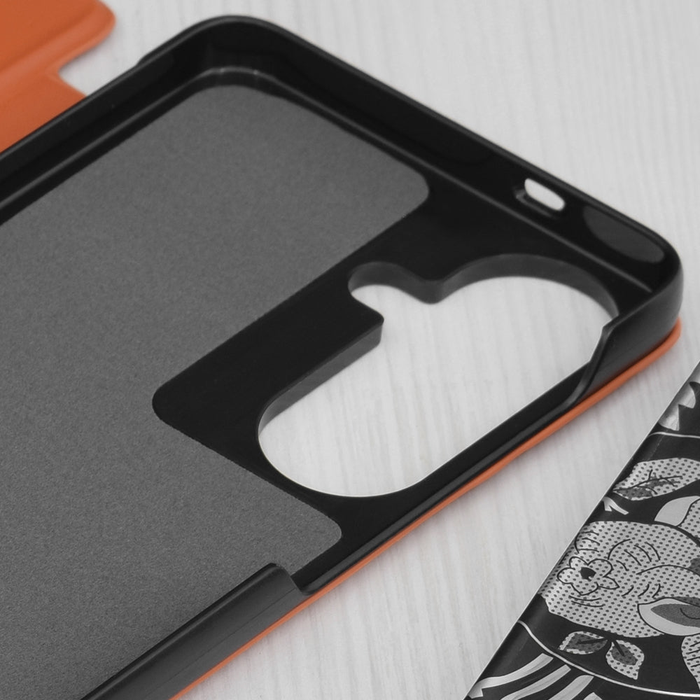 Custodia per Samsung Galaxy S26, Techsuit, eFold, Arancione