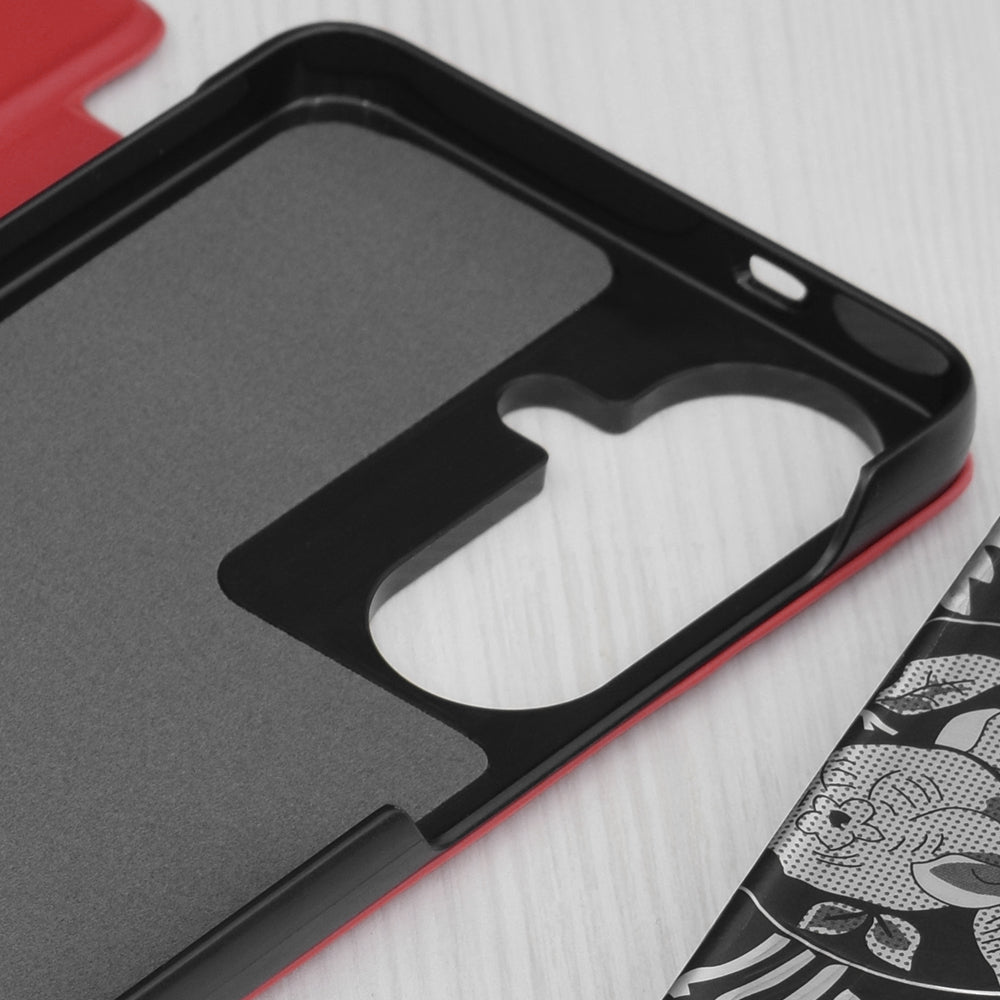 Custodia per Samsung Galaxy S26, Techsuit, eFold, Rossa