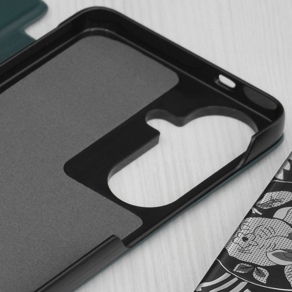 Custodia per Samsung Galaxy S26, Techsuit, eFold, Verde Scuro