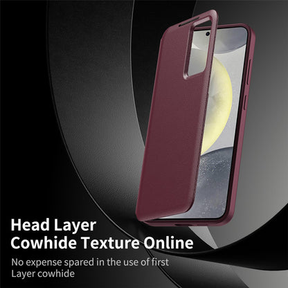 Custodia per Samsung Galaxy S26, Techsuit, SmartView, Rossa