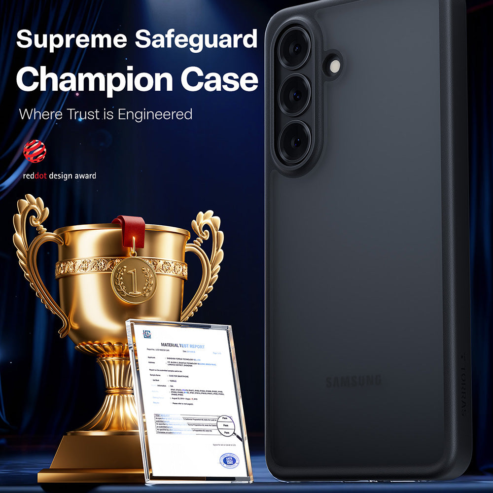 Case for Samsung Galaxy S26, Torras, Guardian, Black