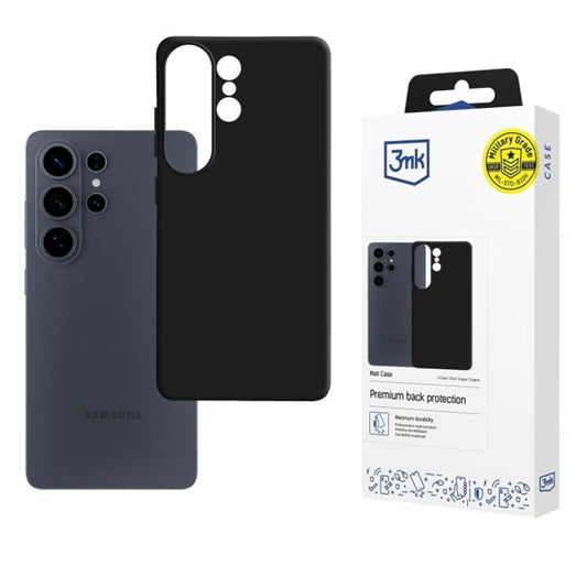 Custodia per Samsung Galaxy S26 Ultra, 3MK, Nero Opaco