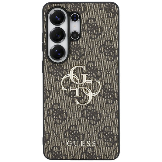 Custodia per Samsung Galaxy S26 Ultra S948, Guess, 4G Big Logo, Marrone