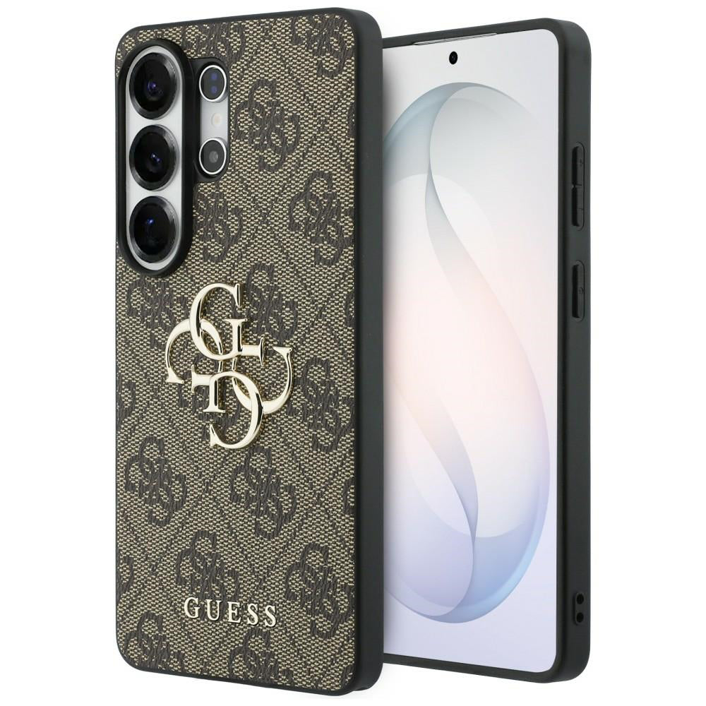 Custodia per Samsung Galaxy S26 Ultra S948, Guess, 4G Big Logo, Marrone