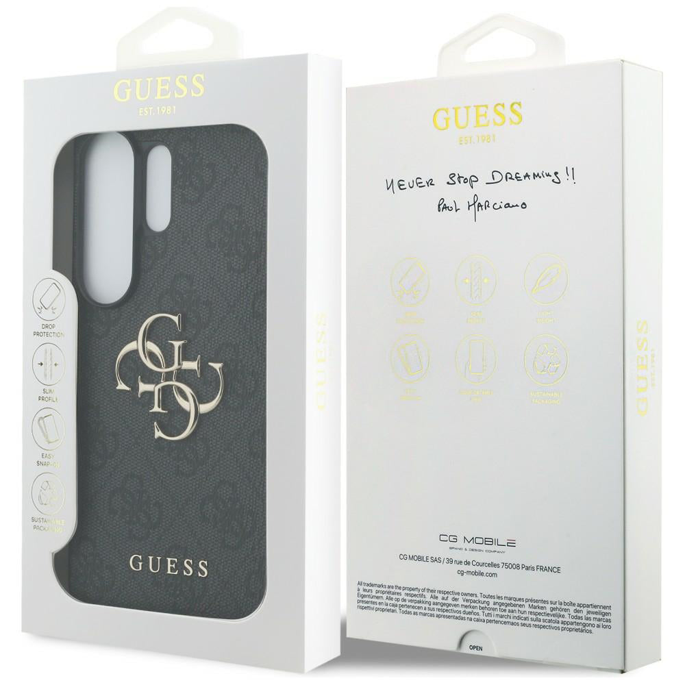Custodia per Samsung Galaxy S26 Ultra S948, Guess, 4G Big Logo, Nera