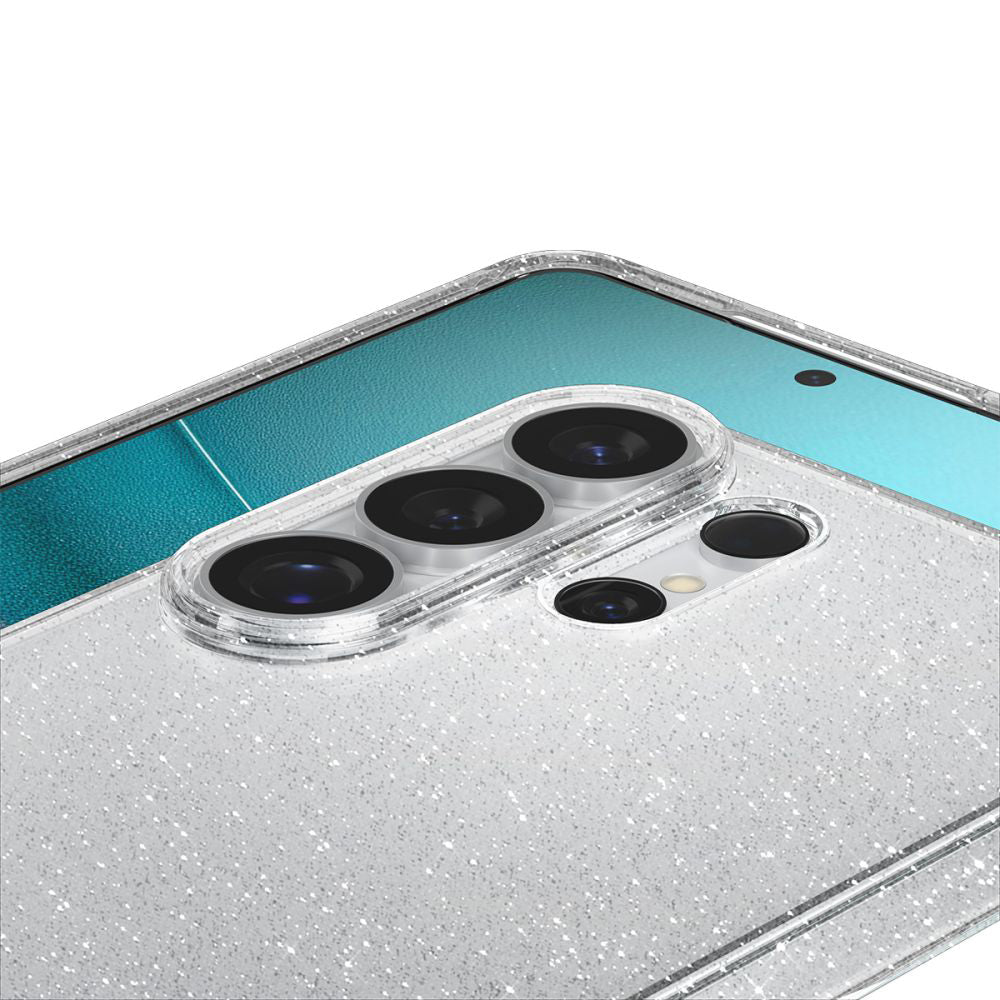 Custodia per Samsung Galaxy S26 Ultra S948, Spigen, Liquid Crystal Glitter, Trasparente ACS10673