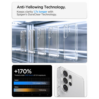 Custodia per Samsung Galaxy S26 Ultra S948, Spigen, Ultra Hybrid, Trasparente ACS10677