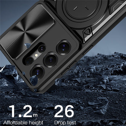 Custodia per Samsung Galaxy S26 Ultra, Techsuit, CamGuard Pro, Nera