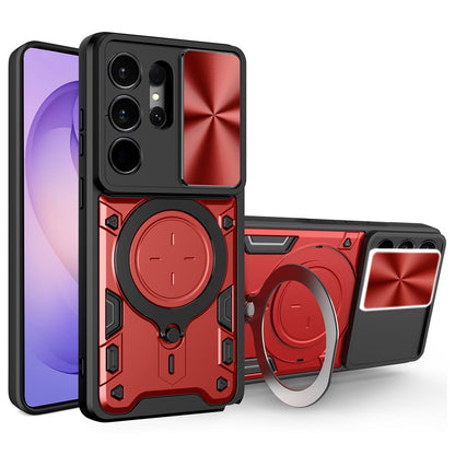 Custodia per Samsung Galaxy S26 Ultra, Techsuit, CamGuard Pro, Rossa