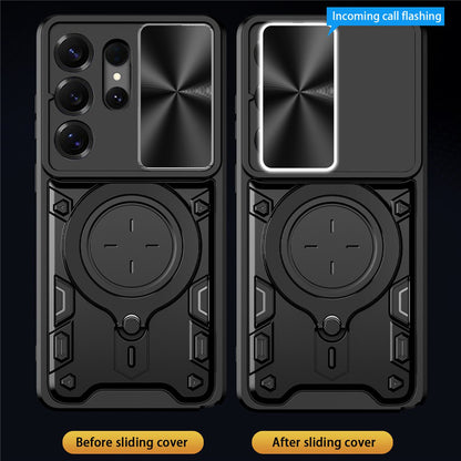 Custodia per Samsung Galaxy S26 Ultra, Techsuit, CamGuard Pro, Rosa Dorato