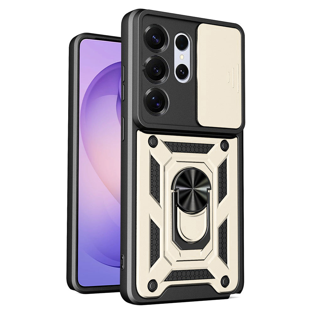 Custodia per Samsung Galaxy S26 Ultra, Techsuit, CamShield, Dorata