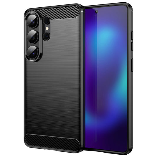 Custodia per Samsung Galaxy S26 Ultra, Techsuit, Carbonio, Nera