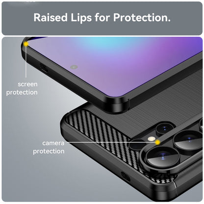 Custodia per Samsung Galaxy S26 Ultra, Techsuit, Carbonio, Nera